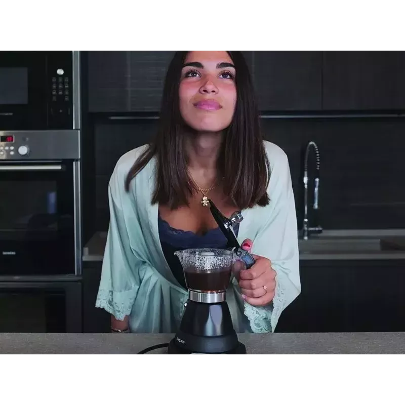 Μηχανή espresso Beper 3 φλιτζάνια BC.041N