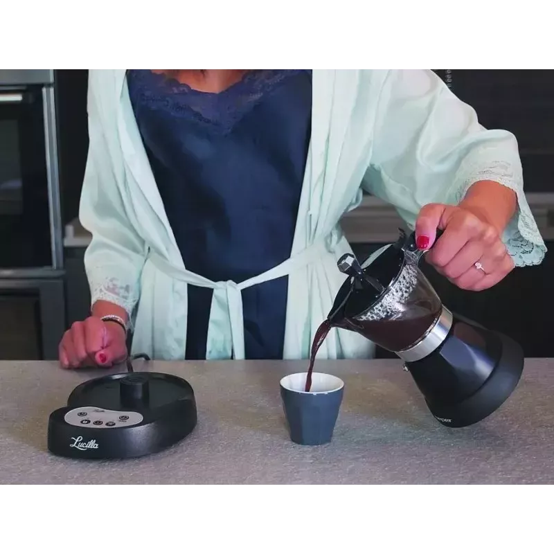 Μηχανή espresso Beper 3 φλιτζάνια BC.041N