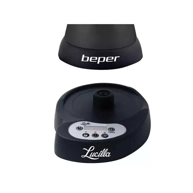Μηχανή espresso Beper 3 φλιτζάνια BC.041N