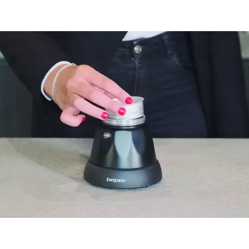 Μηχανή espresso Beper 3 φλιτζάνια BC.041N