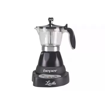 Μηχανή espresso Beper 3 φλιτζάνια BC.041N