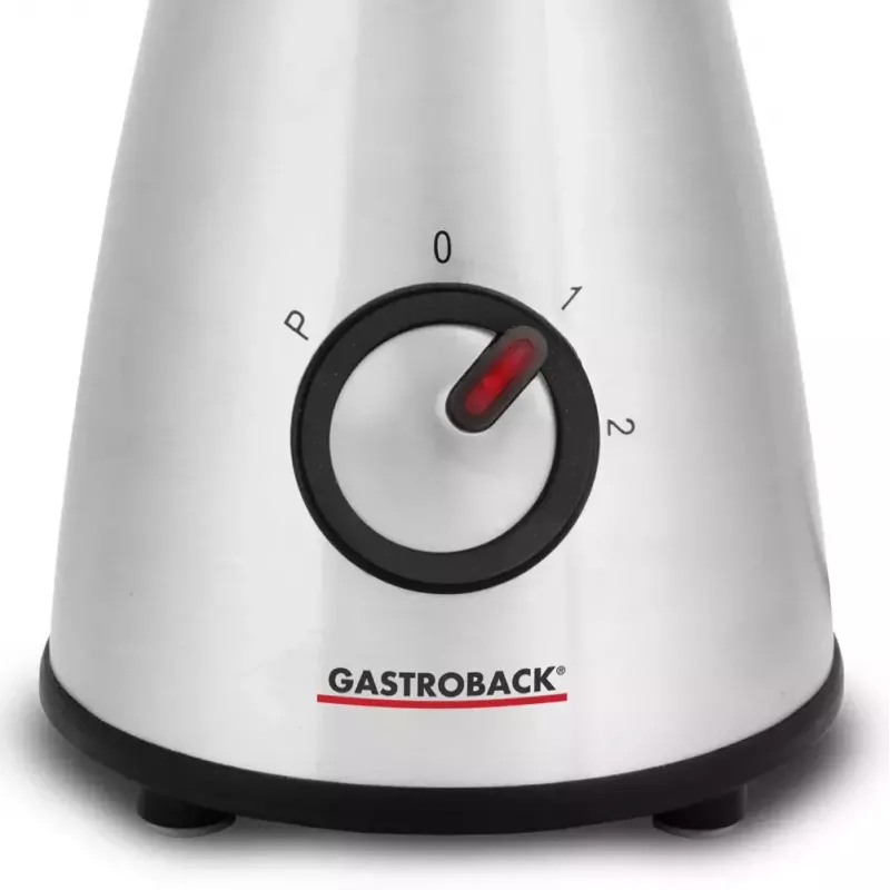 Επιτραπέζιο μπλέντερ Gastroback Design Mini μαύρο ασημί