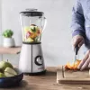 Επιτραπέζιο μπλέντερ Gastroback Design Mini μαύρο ασημί