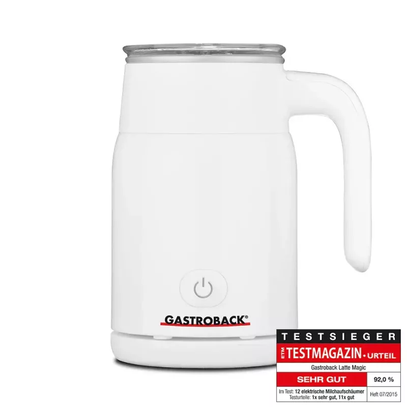 Αυτόματος αφροποιητής γάλακτος Gastroback Latte Magic 42325 λευκό