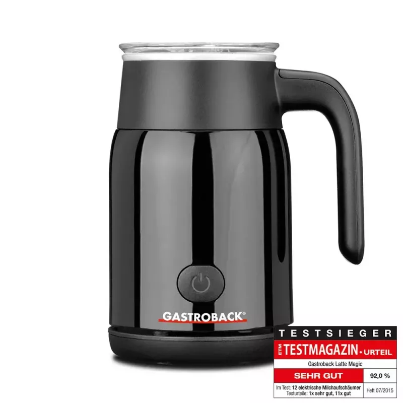 Αυτόματος αφροποιητής γάλακτος Gastroback Latte Magic μαύρο