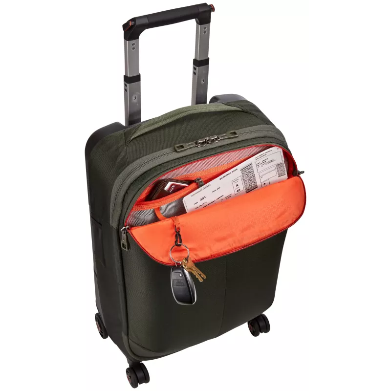Thule Subterra TSRS-322 Dark Forest Spinner Μαύρο 33 L Nylon, Πολυανθρακικό