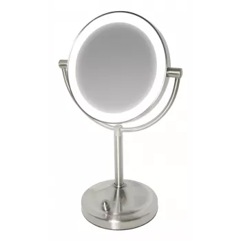 HoMedics MIR-8150-EU καλλυντικός καθρέφτης ελεύθερος στρογγυλός ανοξείδωτος χάλυβας