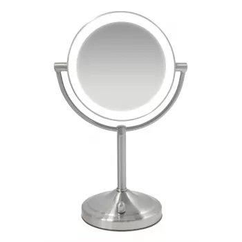 HoMedics MIR-8150-EU καλλυντικός καθρέφτης ελεύθερος στρογγυλός ανοξείδωτος χάλυβας