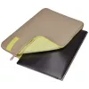 Case Logic Reflect REFPC-114 θήκη φορητού υπολογιστή 35,6 cm (14 ίντσες), αφρός μνήμης, πολυεστέρας, Plaza Taupe/Sun-Lime