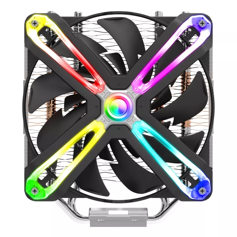 Σύστημα ψύξης υπολογιστή Zalman CNPS17X ψύκτρα επεξεργαστή 14 cm μαύρη, γκρι