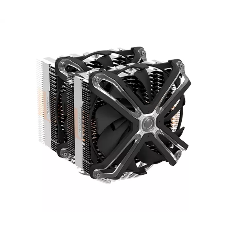 Σύστημα ψύξης υπολογιστή Zalman CNPS20X ψύκτρα επεξεργαστή 14 cm αλουμίνιο, μαύρη