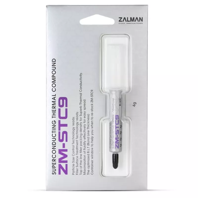 Θερμοαγώγιμη πάστα Zalman ZM-STC9 9,1 W/m·K 4 g