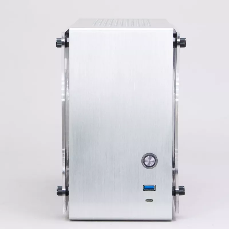 Κουτί PC Zalman M2 Mini-Silver Mini-Tower ασημί