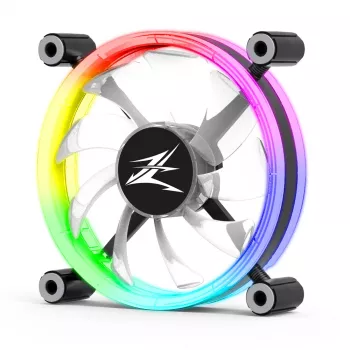 Σύστημα ψύξης υπολογιστή Zalman ZM-LF120 ανεμιστήρας κουτιού υπολογιστή 12 cm μαύρος, λευκός