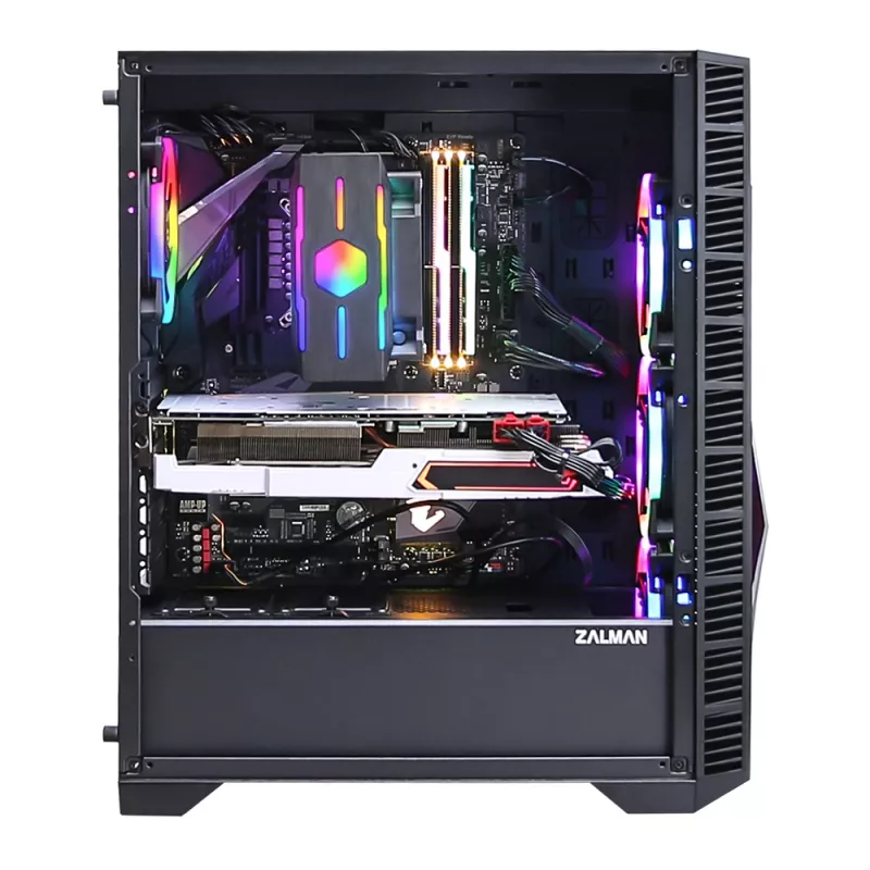 Κουτί PC Zalman Z3 Iceberg μαύρο Midi Tower