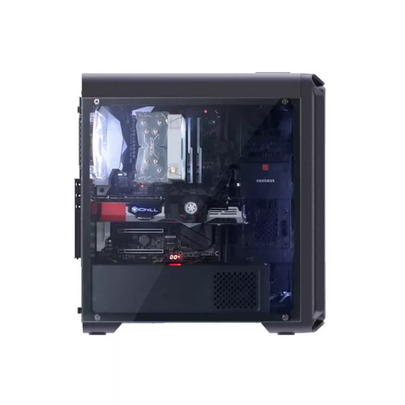Κουτί Zalman i3 Edge Midi-Tower – μαύρο – Midi/Minitower – ATX Midi Tower μαύρο