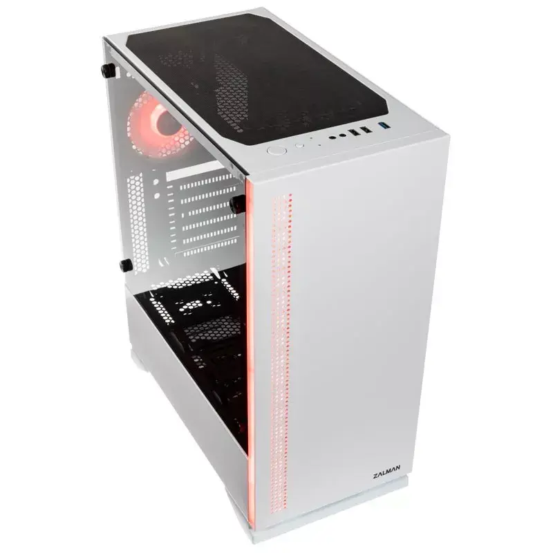 Κουτί υπολογιστή Zalman S5 WHITE Midi Tower