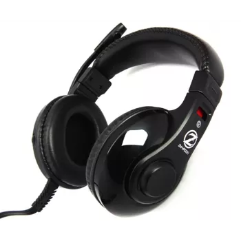 Ακουστικά Zalman ZM-HPS200 Headset Ενσύρματα Headband Gaming μαύρα