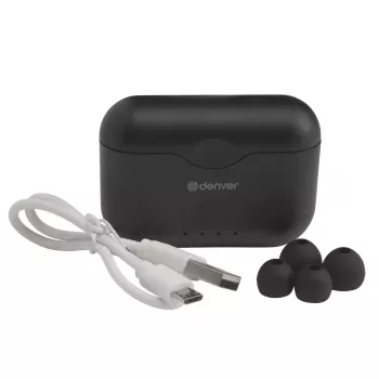 Headset Denver TWE-37Μαύρο