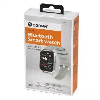 Smartwatch Denver SW-181 Γκρι Ασημί