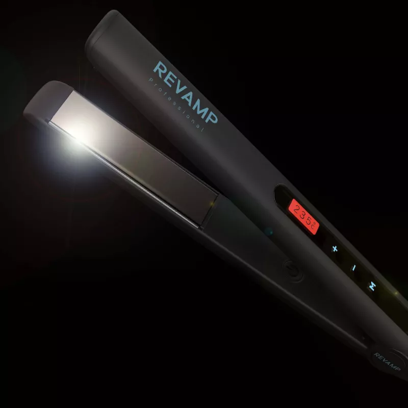 Revamp Progloss Touch Digital σίδερο μαλλιών Warm Μαύρο 3 m