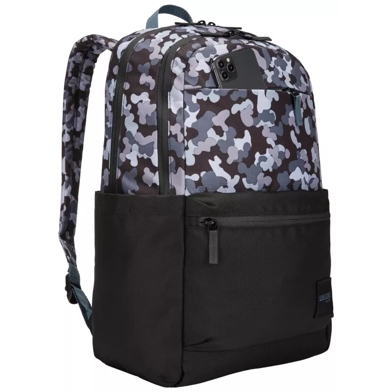 Case Logic CCAM3216 – μαύρο Spot Camo σακίδιο πλάτης casual σακίδιο παραλλαγής πολυεστέρας