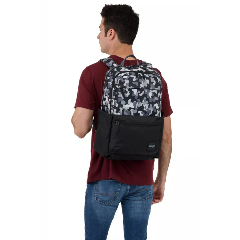 Case Logic CCAM3216 – μαύρο Spot Camo σακίδιο πλάτης casual σακίδιο παραλλαγής πολυεστέρας
