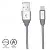 Καλώδιο δεδομένων Micro-USB Orsen S32 2.1A 1,2 m γκρι