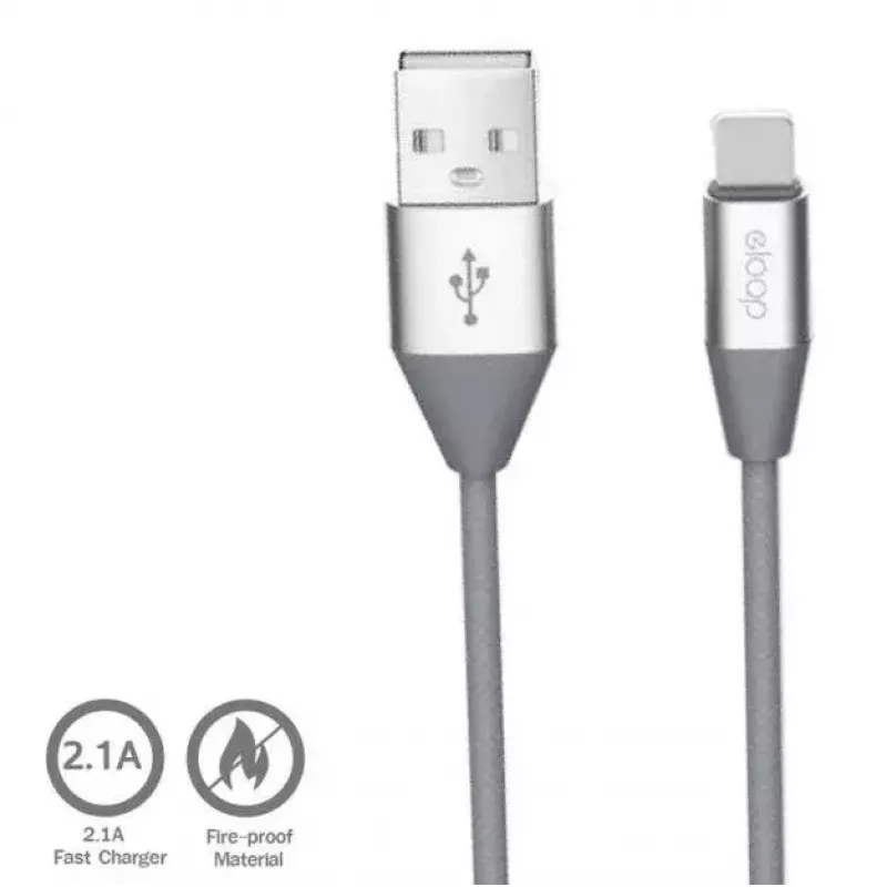 Καλώδιο δεδομένων Micro-USB Orsen S32 2.1A 1,2 m γκρι
