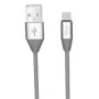 Καλώδιο δεδομένων Micro-USB Orsen S32 2.1A 1,2 m γκρι