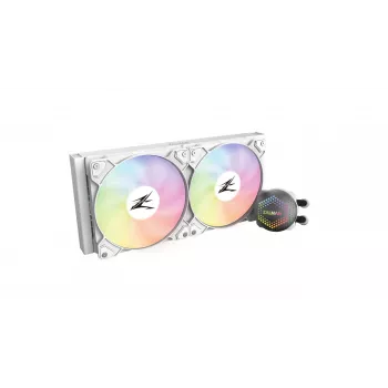 Υδρόψυξη CPU Zalman ALPHA24 λευκό ψυγείο 240 mm 2 x ανεμιστήρες 120 mm αντλία ARGB διπλού επεξεργαστή all-in-one υδρόψυξη 12 cm