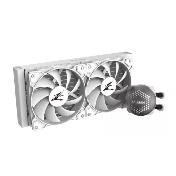Υδρόψυξη CPU Zalman ALPHA24 λευκό ψυγείο 240 mm 2 x ανεμιστήρες 120 mm αντλία ARGB διπλού επεξεργαστή all-in-one υδρόψυξη 12 cm