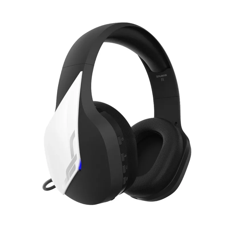 Zalman HPS700 White Headset Ασύρματο Κεφαλόδεσμος Gaming