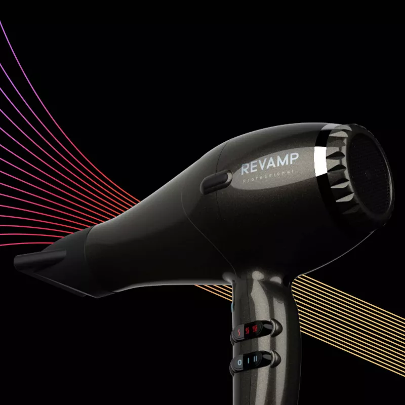 Πιστολάκι μαλλιών Revamp Progloss 3950 2300 W μαύρο