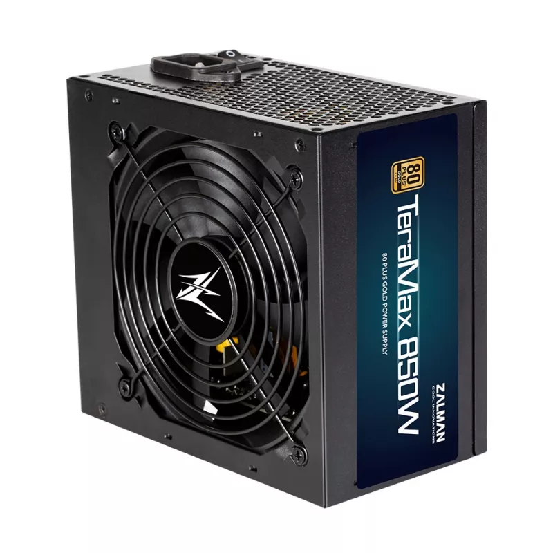 Zalman ZM850-TMX TeraMax Τροφοδοτικό 850 W, 80 PLUS Gold, ενεργό PFC, ανεμιστήρας 120 mm