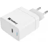 Φορτιστής AC Sandberg USB-C PD65W EU Indoor Universal Λευκό