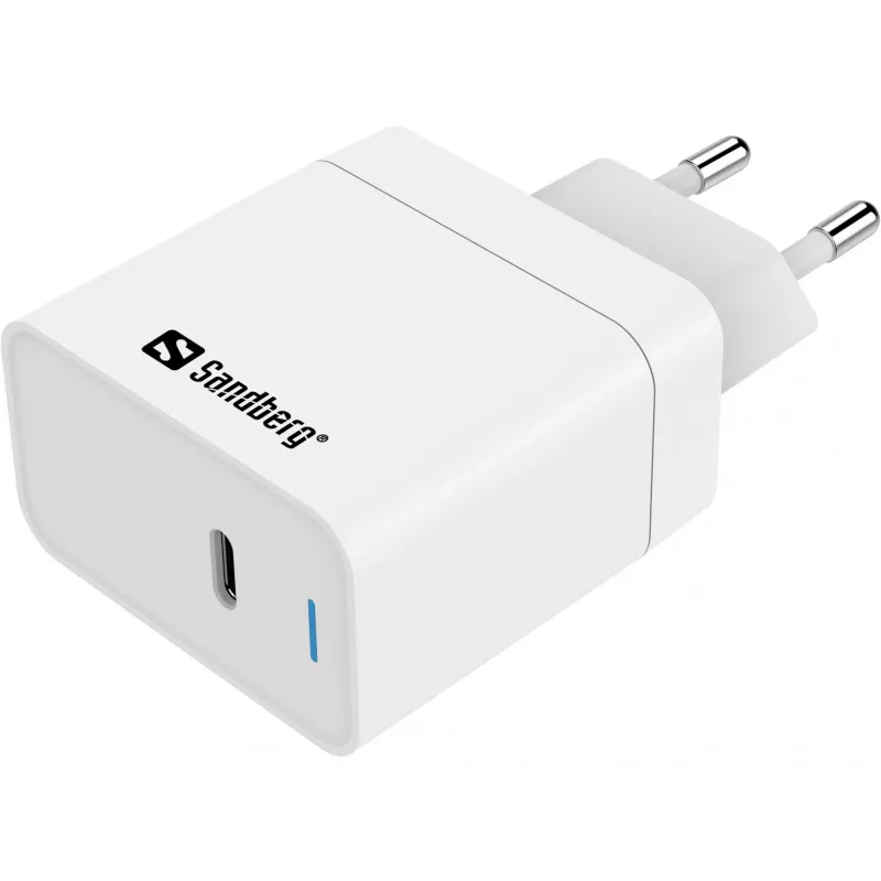 Φορτιστής AC Sandberg USB-C PD65W EU Indoor Universal Λευκό