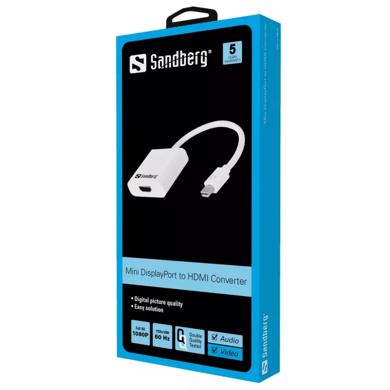 Αντάπτορας MiniDP σε HDMI Sandberg 508-29
