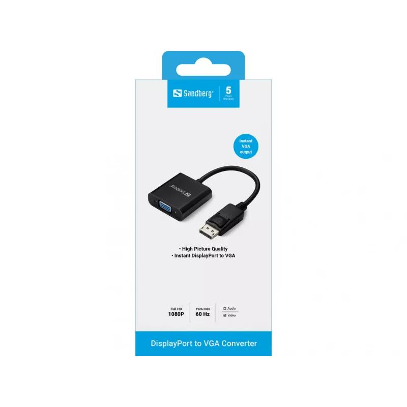 Adapter DisplayPort σε VGA Sandberg