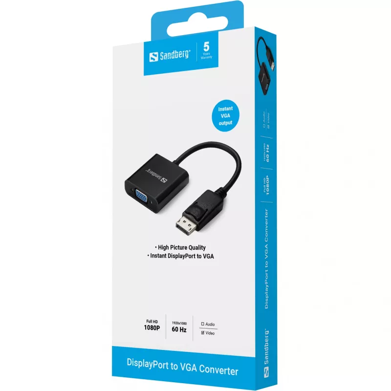 Adapter DisplayPort σε VGA Sandberg