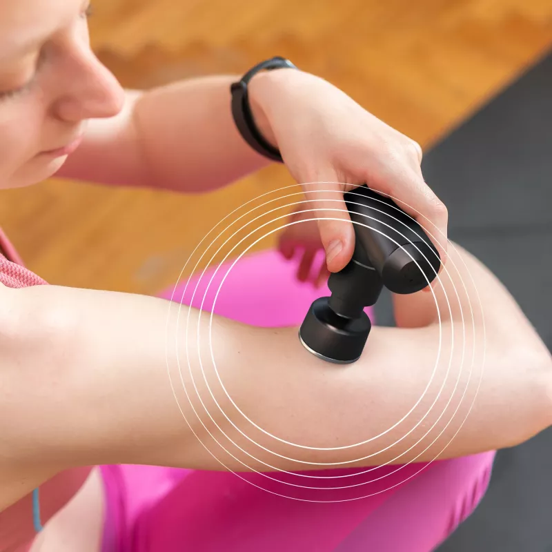HoMedics Myti Massager Universal ανθρακί μασάζ με χτυπήματα