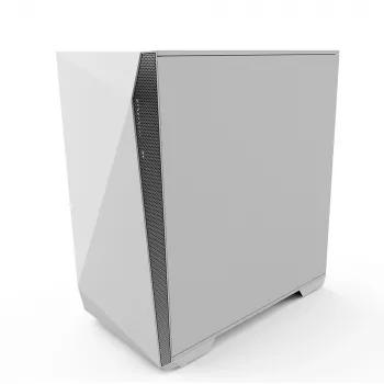 Zalman Z1 Iceberg White - mATX Mid Tower κουτί PC / 2x 120 mm ανεμιστήρες προεγκατεστημένοι, Mini Tower