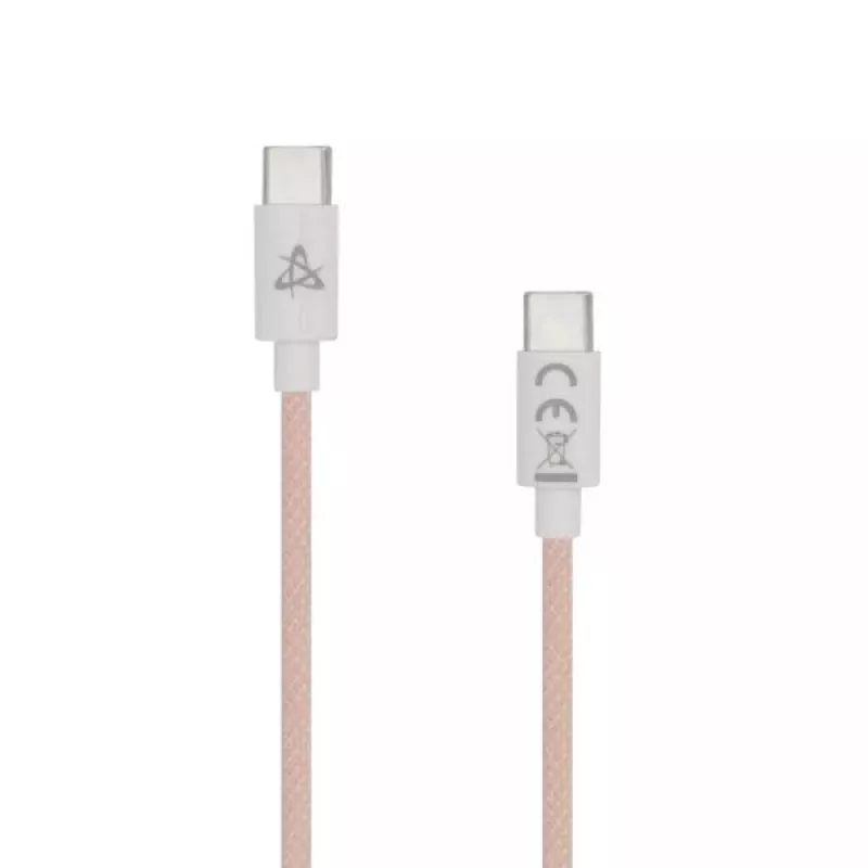 Καλώδιο SBOX USB TYPE C -> USB TYPE C M/M 1M ροζ 60W