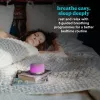 HoMedics SS-2700WH SoundSleep Aura ηχείο με γεννήτρια ήχων, Bluetooth 5.3, επαναφορτιζόμενο μέσω USB-C, νυχτερινό φως