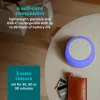 HoMedics SS-2700WH SoundSleep Aura ηχείο με γεννήτρια ήχων, Bluetooth 5.3, επαναφορτιζόμενο μέσω USB-C, νυχτερινό φως