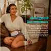 Ζώνη μασάζ HoMedics WMH-200H μασάζ δόνησης λευκή