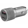 Φορτιστής αυτοκινήτου Sandberg 1xQC3.0+1xUSB-C 48W, αυτοκίνητο, αναπτήρας, 12 V, μεταλλικό