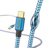 Hama Reflective Καλώδιο USB USB 2.0 1,5 m USB A Micro-USB B μπλε
