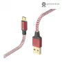 Hama Reflective Καλώδιο USB USB 2.0 1,5 m USB A Micro-USB B κόκκινο