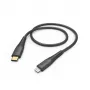 Καλώδιο Lightning Hama 00201602 1,5 m μαύρο USB-C 3A